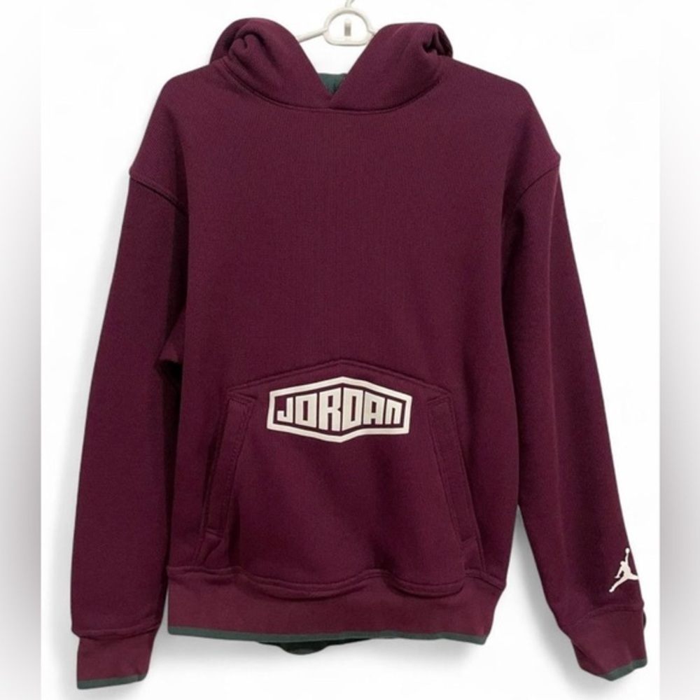Men's Air Jordan Heavy Waffle‎ Hooded Sweatshirt Small Athletic Comfort Casual